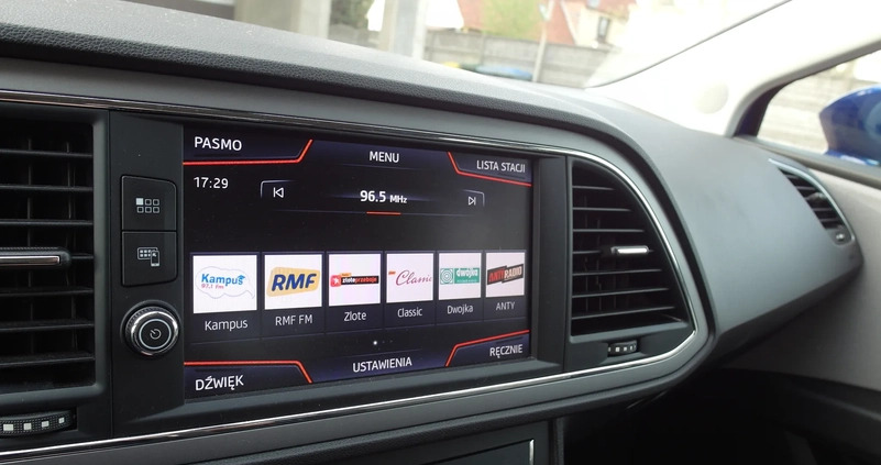 Seat Leon cena 48600 przebieg: 122000, rok produkcji 2019 z Wrocław małe 497